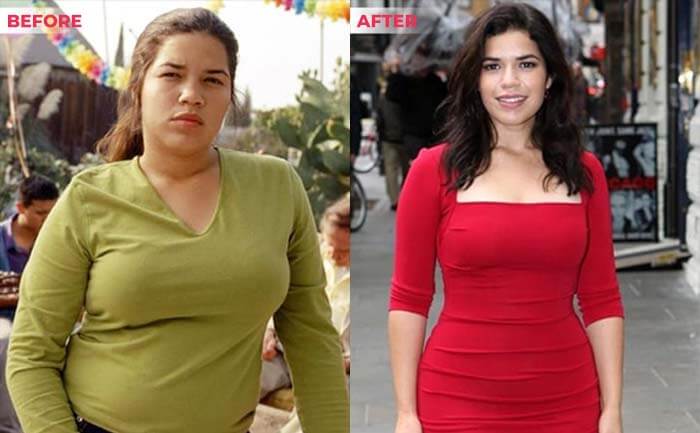 America Ferrera Weight loss before after