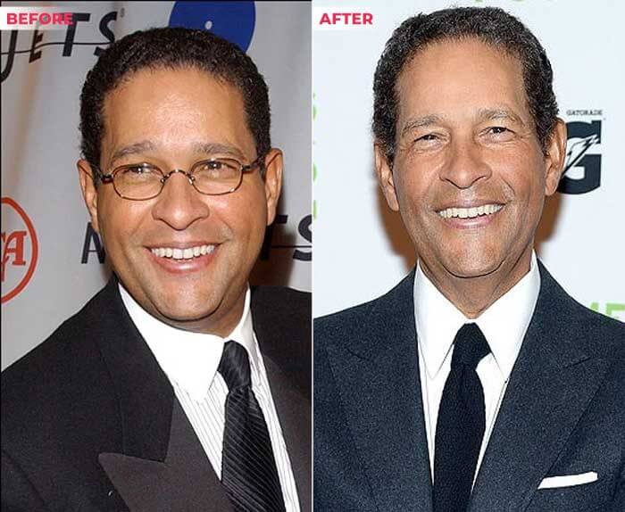 Bryant Gumbel Weight loss before after