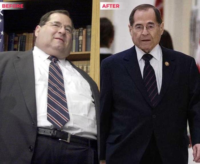 Jerry nadler weight loss before after