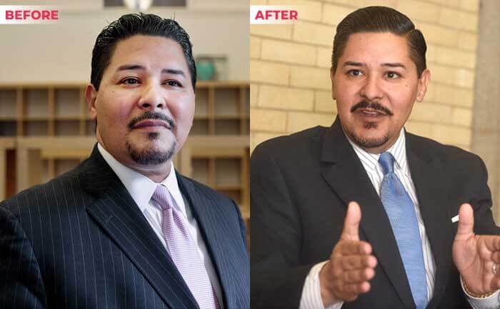 Richard Carranza Weight loss before after