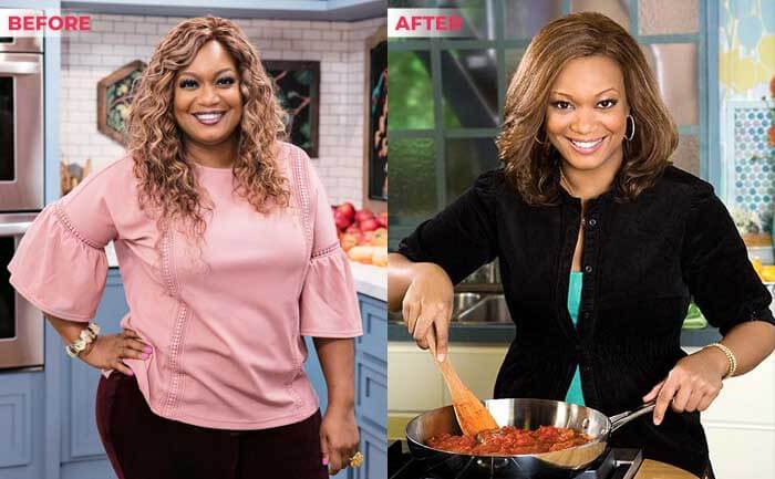 Sunny Anderson Weight loss before after