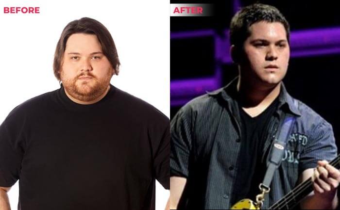 Wolfgang Van Halen Weight loss before after