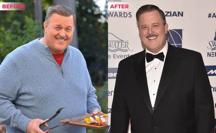 billy gardell weight loss before after