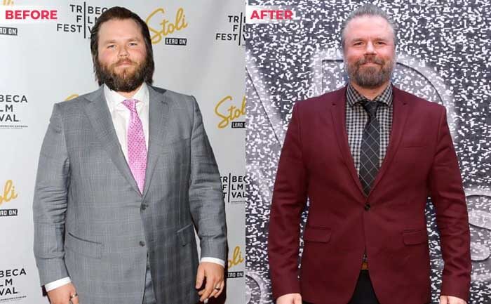 tyler labine weight loss before after