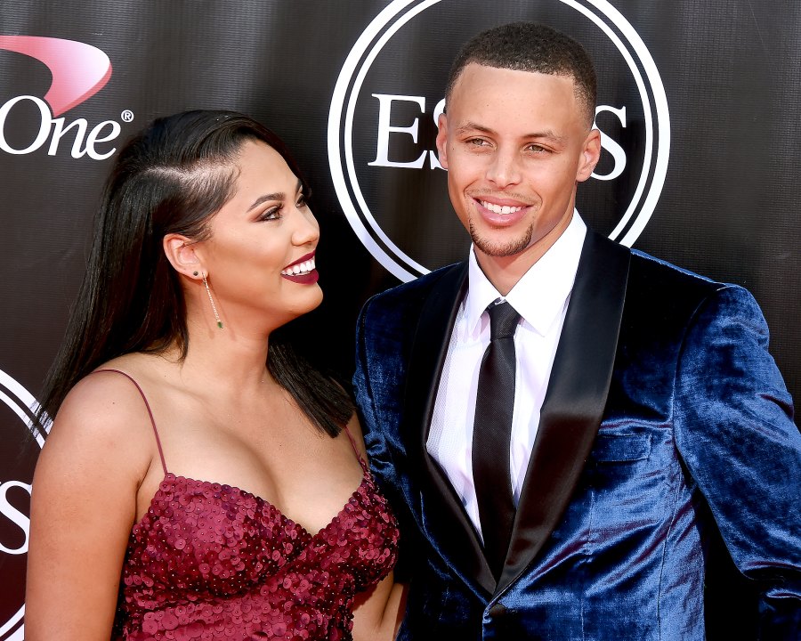 Steph and Ayesha Curry