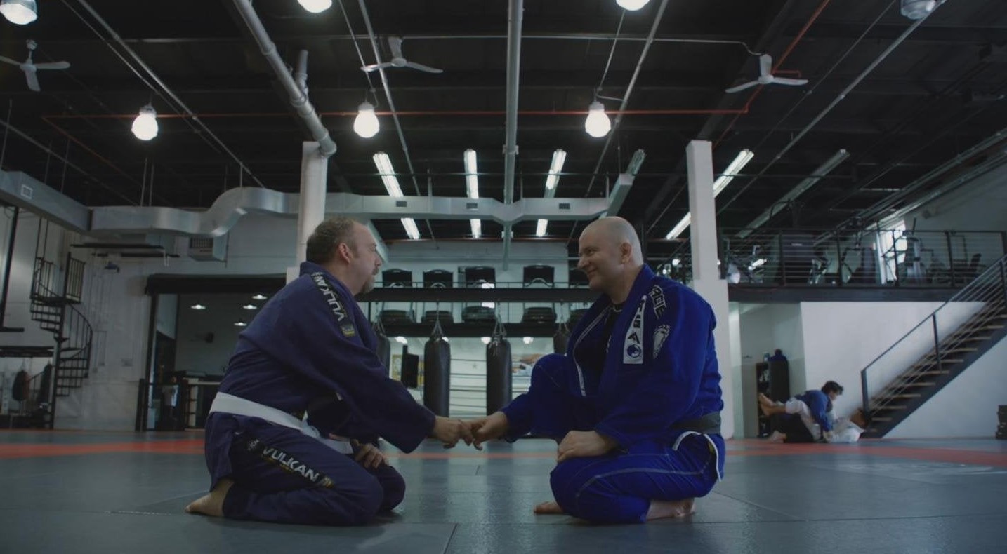 Paul Giamatti trainings. Scene from Billions