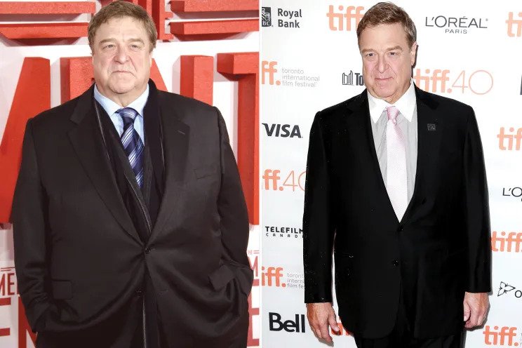 John Goodman before and after weight loss