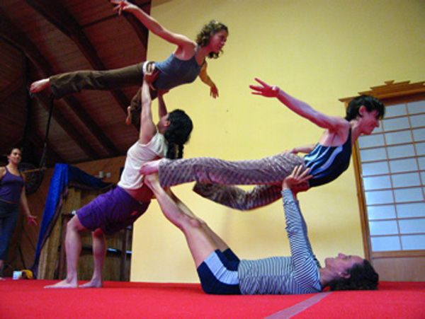 Advanced Acro Yoga Pose