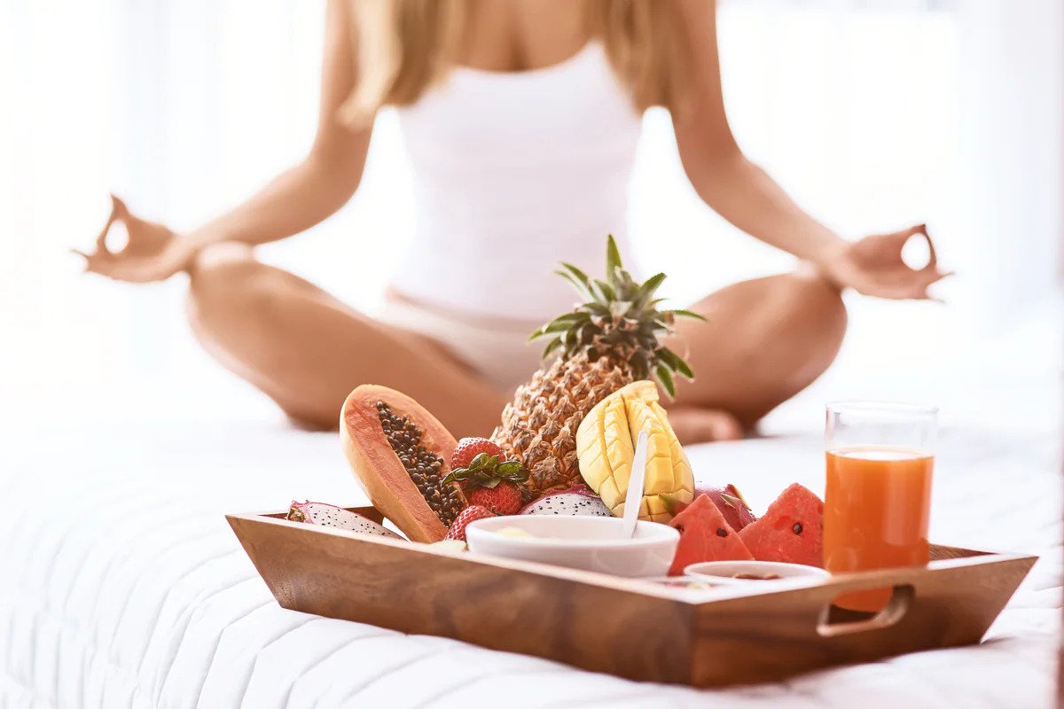 what to eat before yoga in the morning