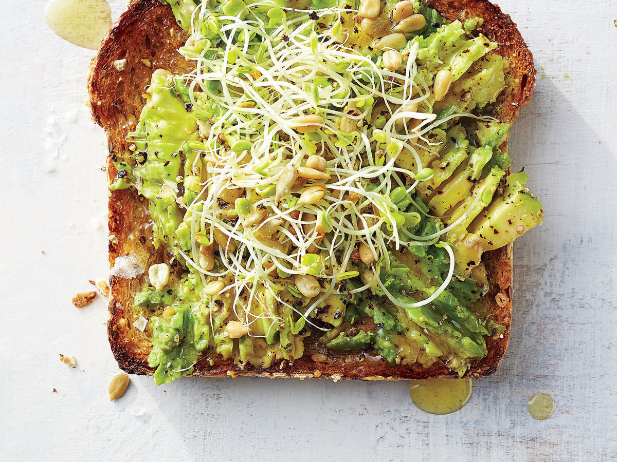 Sprouted Toast and Avocado