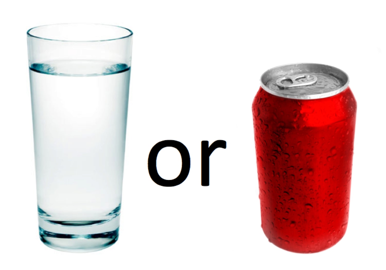 Soda vs Water